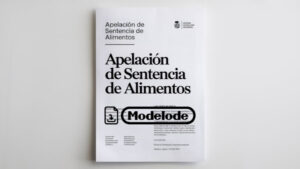 Modelo de apelación de sentencia de alimentos en Word [Perú]