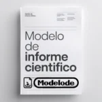 Modelo de informe científico en Word [Perú]