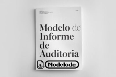 Modelo de informe de auditoría en Word