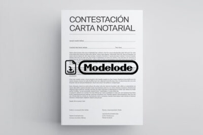 Modelo de contestacion de carta notarial